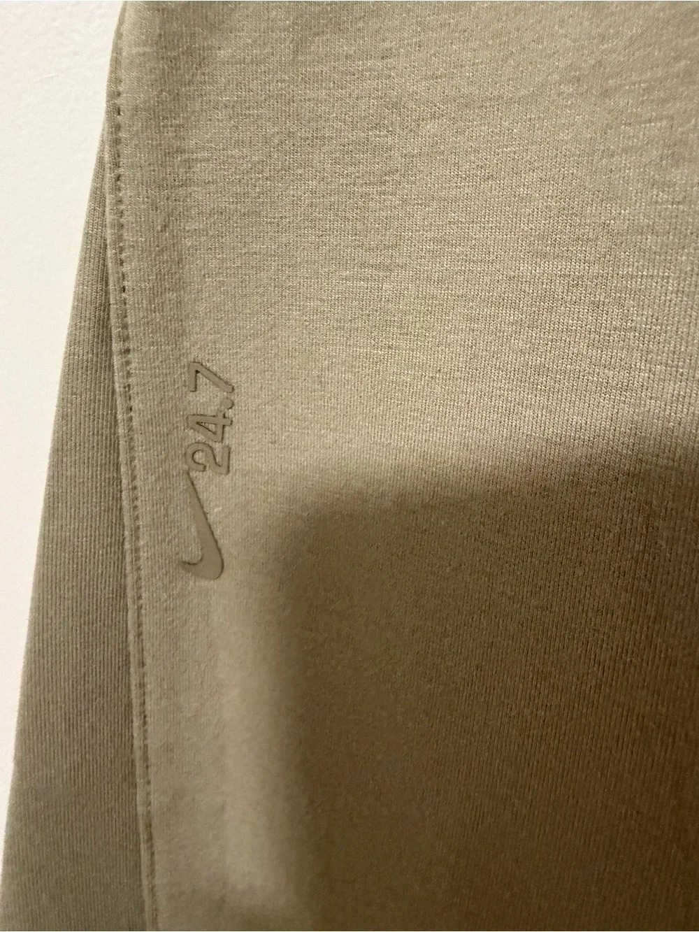 Nike 24.7 Dri-FIT ImpossiblySoft Open Cardigan Men's M Tall Olive Green NWT